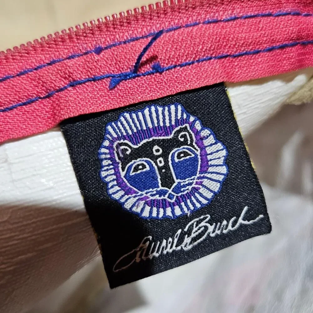 vintage boho whimsigoth Laurel Burch cat crossbody bag